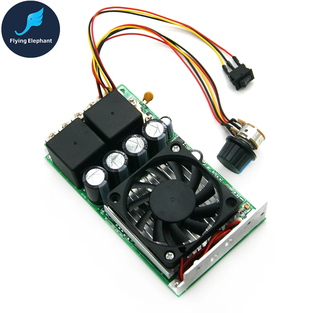 ReversibleDC 10-30V 100A 3000W PWM Speed Regulator For DC Motor 3000w Patented Product Programable New Arrival | Обустройство дома