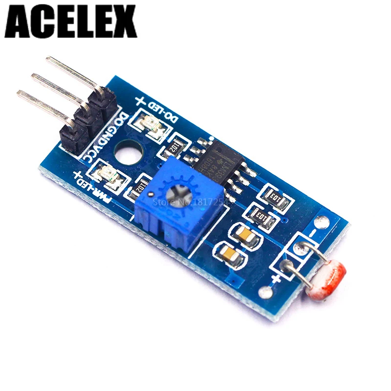 

Free Shipping Photosensitive Sensor Module Light Detection Module for Arduino