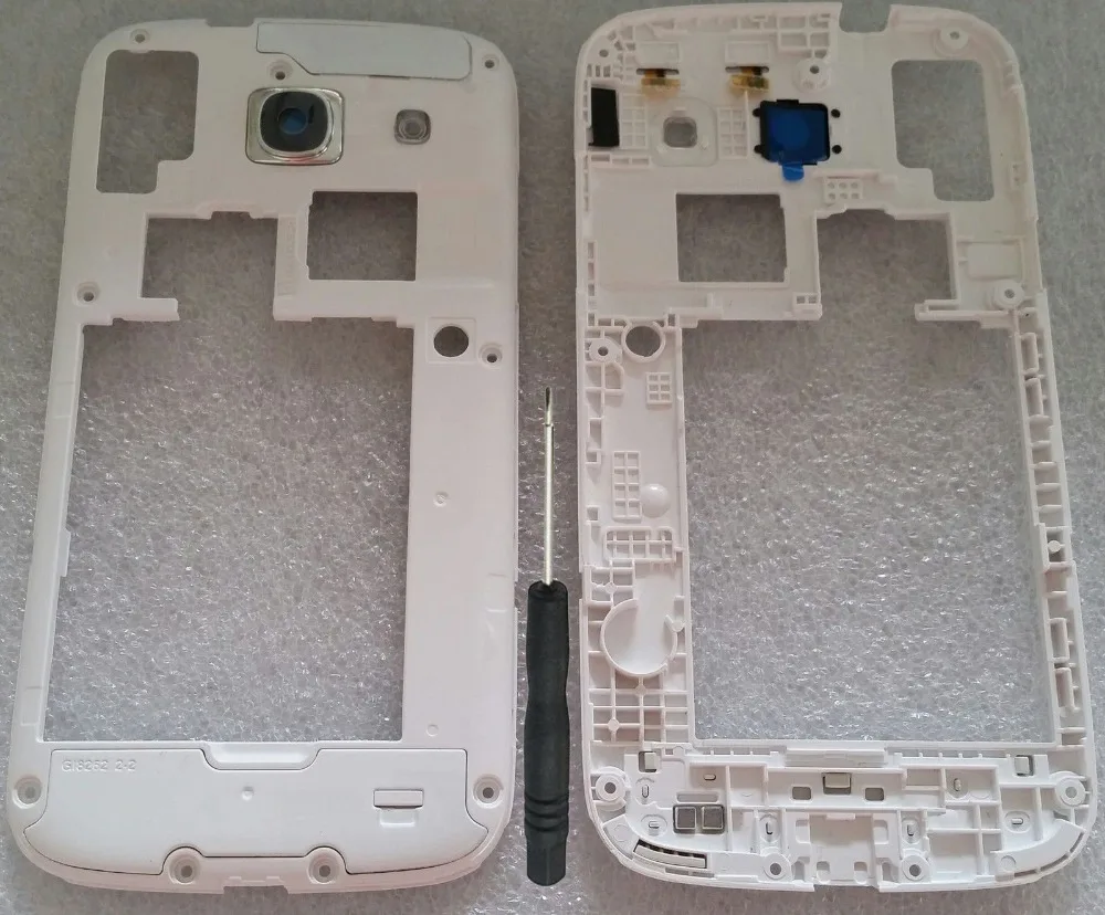 

For Samsung Galaxy Core Duos I8262 8262 I8260 8260 Mobile Phone Housing Back Cover Middle Frame With Camera Glass Lens + Tool