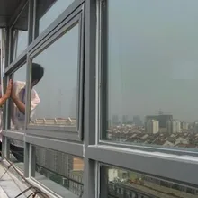 1 шт. 50 см x 300 см балкон однонаправленная Солнцезащитная пленка для стекла оконная пленка контролирующие солнце Dodechedron Бытовая оконная пленка