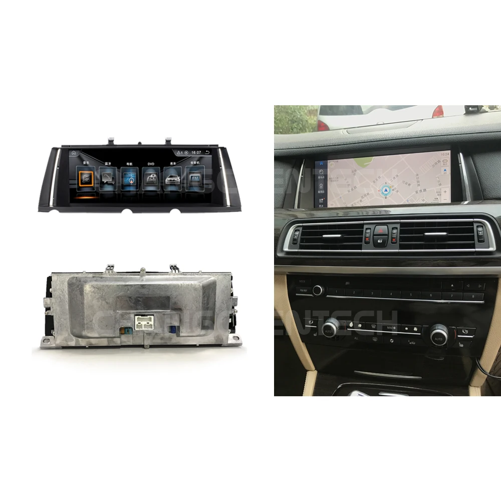Cheap Android 8.1 GPS Radio For BMW 7 Series F01 F02(2013-2015) Car Multimedia Touch Screen Stereo NBT system EVO UI WiFi BT DVR TV 14 5