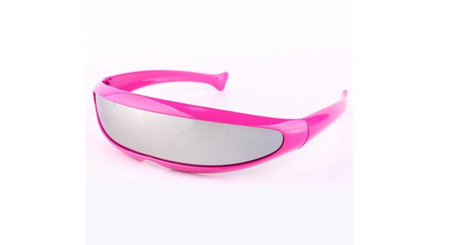 jumlai XMen Personality Sunglasses Laser Glasses Men Women Sunglass Robots Silver Lens Sun Glasses Men's Driving Goggles  (10)