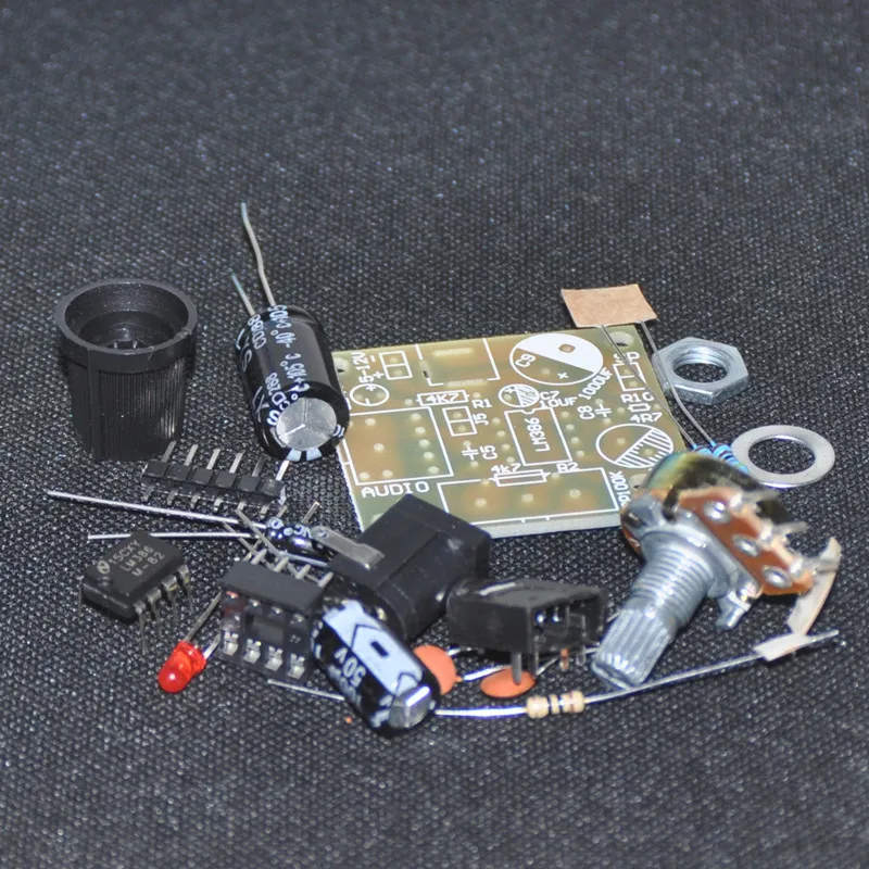 10PCS Electronic LM386 Super Mini Audio Amplifier DIY Kit