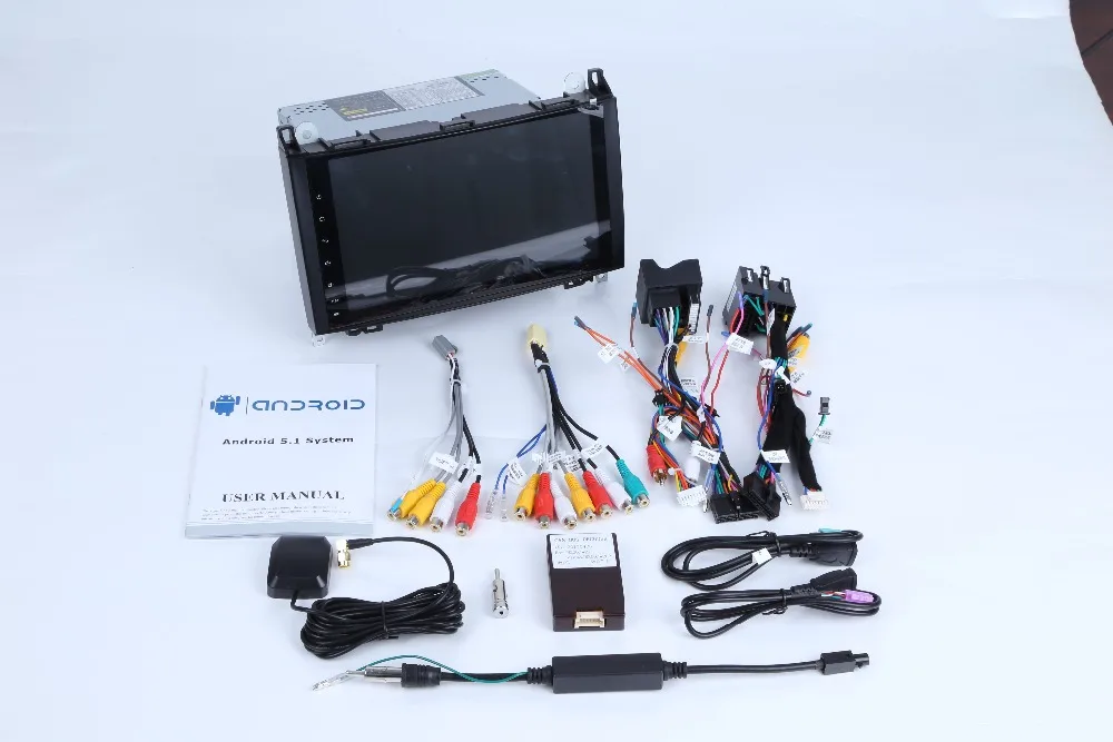 Best 9"IPS Android 8.1 for Mercedes/Benz/Sprinter/B200/B-class/W245/W209 car dvd,gps,wifi,radio,BT,Steering wheel,Canbus,free map,mic 5