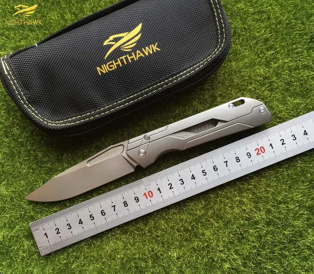 NIGHTHAWK SUECX New arrival Flipper folding knife M10 blade ...
