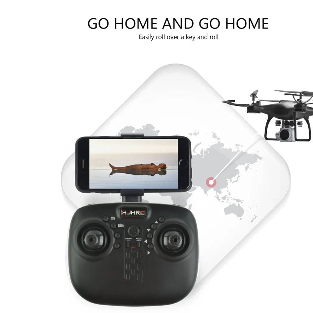 Радиоуправляемый вертолет Дрон с камерой HD 1080 P wifi FPV селфи Профессиональный