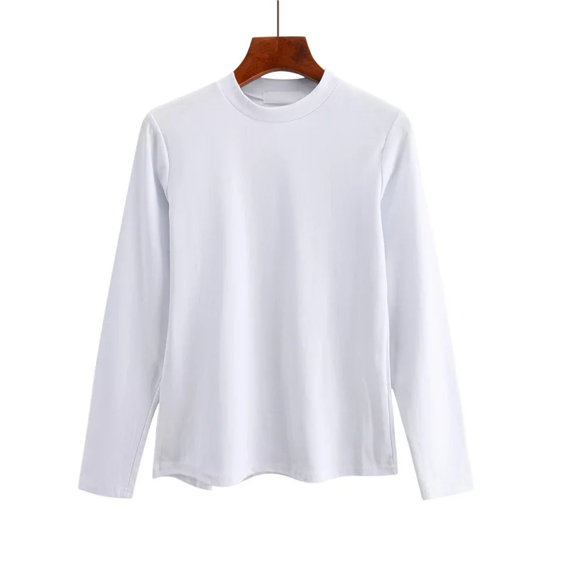 Kostlich Autumn Winter Long Sleeve Knitted Sweater Pullovers Women Basic Slim Sweaters Tops Ladies O-Neck 3 Colors Pullover (3)