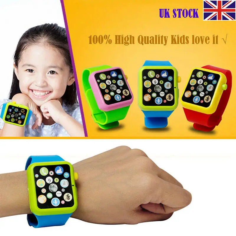 

Baby Kids Educational Smart Wrist Watch Early Learning Touch Screen Music Toy