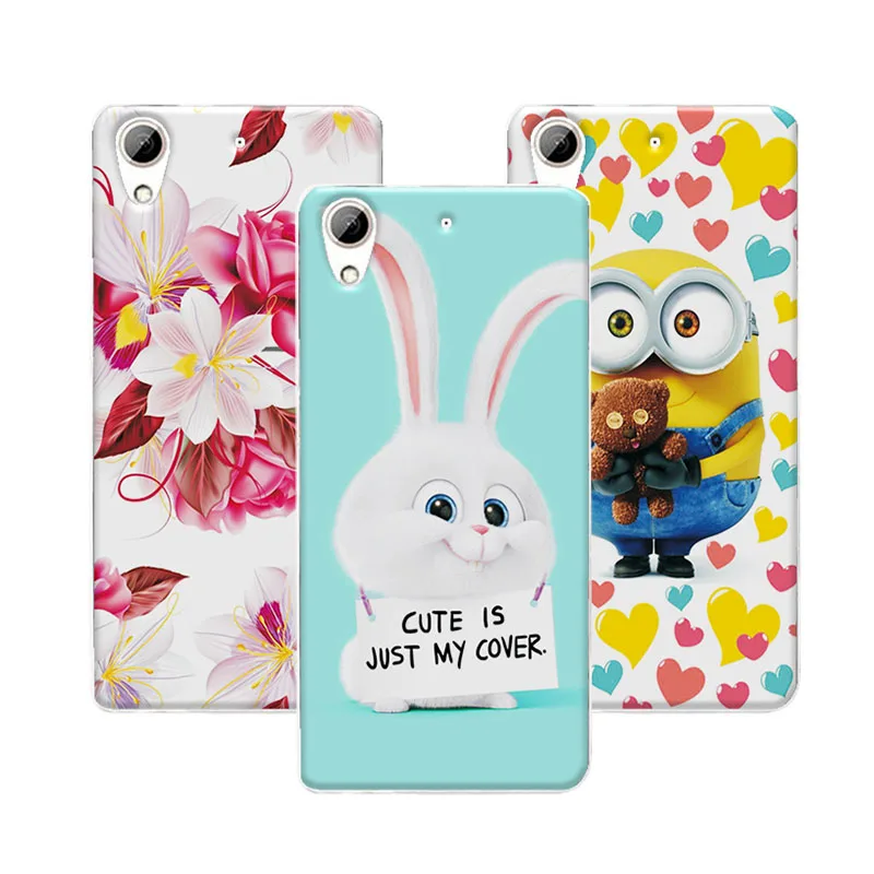 

Cute Cartoon Soft Silicone Case Coque For HTC Desire 628 5.0" Colorful Mermaid Back Cover Funda For HTC 628 Case
