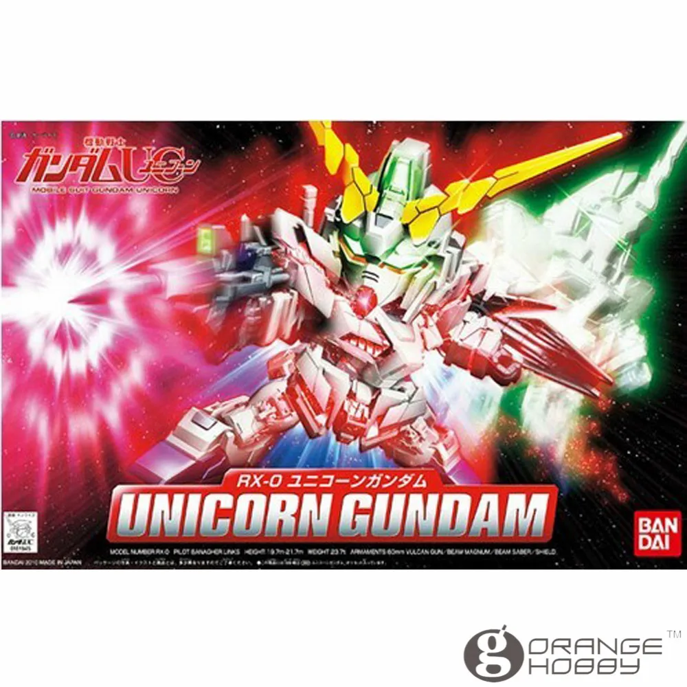 OHS Bandai SD BB 360 Q-Ver Unicorn Gundam мобильный костюм комплекты модельных комплектов oh |