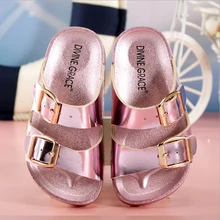 Nouveau enfants pantoufles filles garçons chaussures d’été plage pantoufles enfants pantoufle enfants chaussures garçons filles sandales de haute qualité