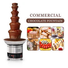 ITOP шоколадные фонтаны шоколадный водопад машина с полностью нержавеющей стали еда машина 6 слоев коммерческие Вечерние