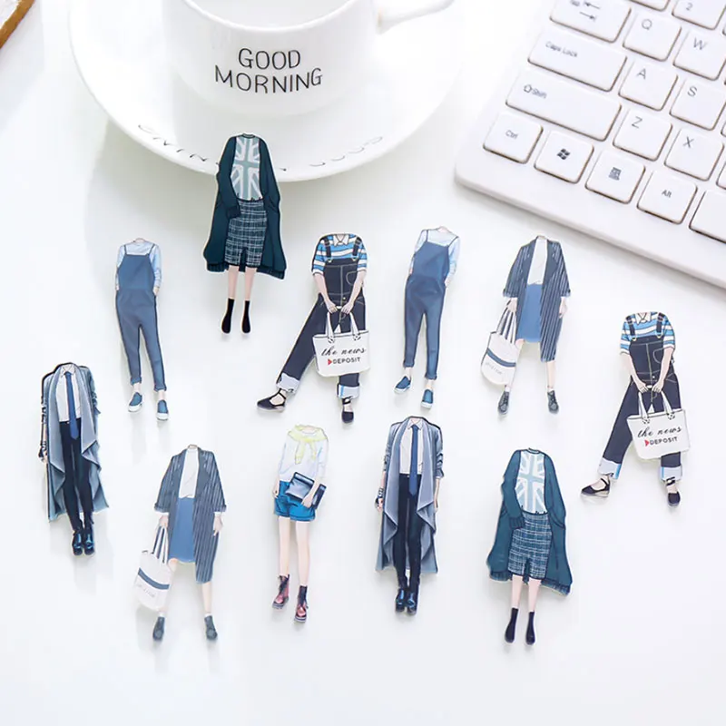 

1 pcs Fashion personality Girl Acrylic Art Badge Cartoon Backpack Clothes Decor Dress Brooch Decoration accessories Strap Badge