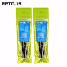 2 шт. Retevis RT20 антенна SMA-M VHF/UHF 144 МГц/430 MHz Walkie Talkie аксессуары для Baofeng Retevis YAESU C9004M