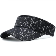 Мужская и женская Регулируемая солнцезащитная Кепка летний солнцезащитный Топ пустые капсулы марафон козырек для бега Гольф Кепка Ультралегкая быстросохнущая для гольфа, тенниса