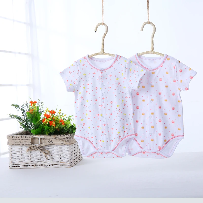 Baby bodysuit 100% cotton baby sleeveless body suits infant baby body boy clothes girl clothes baby summer clothes overalls