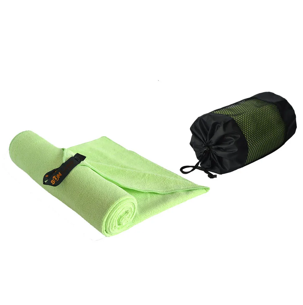 Sunland полотенце для ванной из микрофибры/с сумкой дорожное полотенце ультравпитывающее пляжное полотенце для спа банное полотенце быстросохнущее 81,3 см x 152,5 см