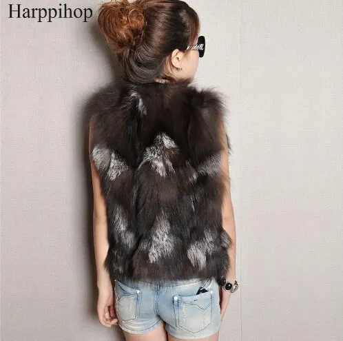 Gilet Renard Femmes Livraison Date Grande gilet Gratuite Fourrure En De Naturel Personnalisé Taille 120 Style Véritable Buste 80 Vêtements Réel Stock xnYq10wY4z