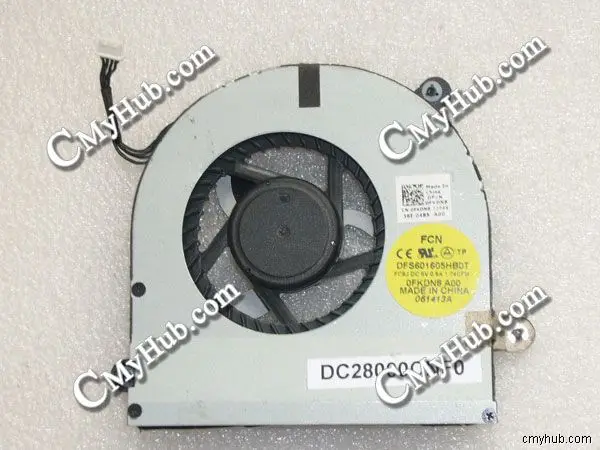 Вентилятор охлаждения для Dell Alienware M17x R3 R4 R5 GPU DFS601605HB0T DC28000CNF0 0FKDN8 DC28000BGF0 0THPDJ DC280009AF0