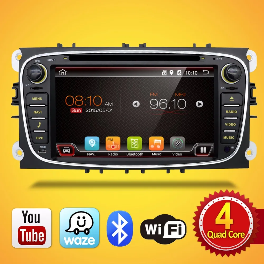 Black Siliver Two 2Din 7 Inch font b Car b font DVD Player Android 6 0