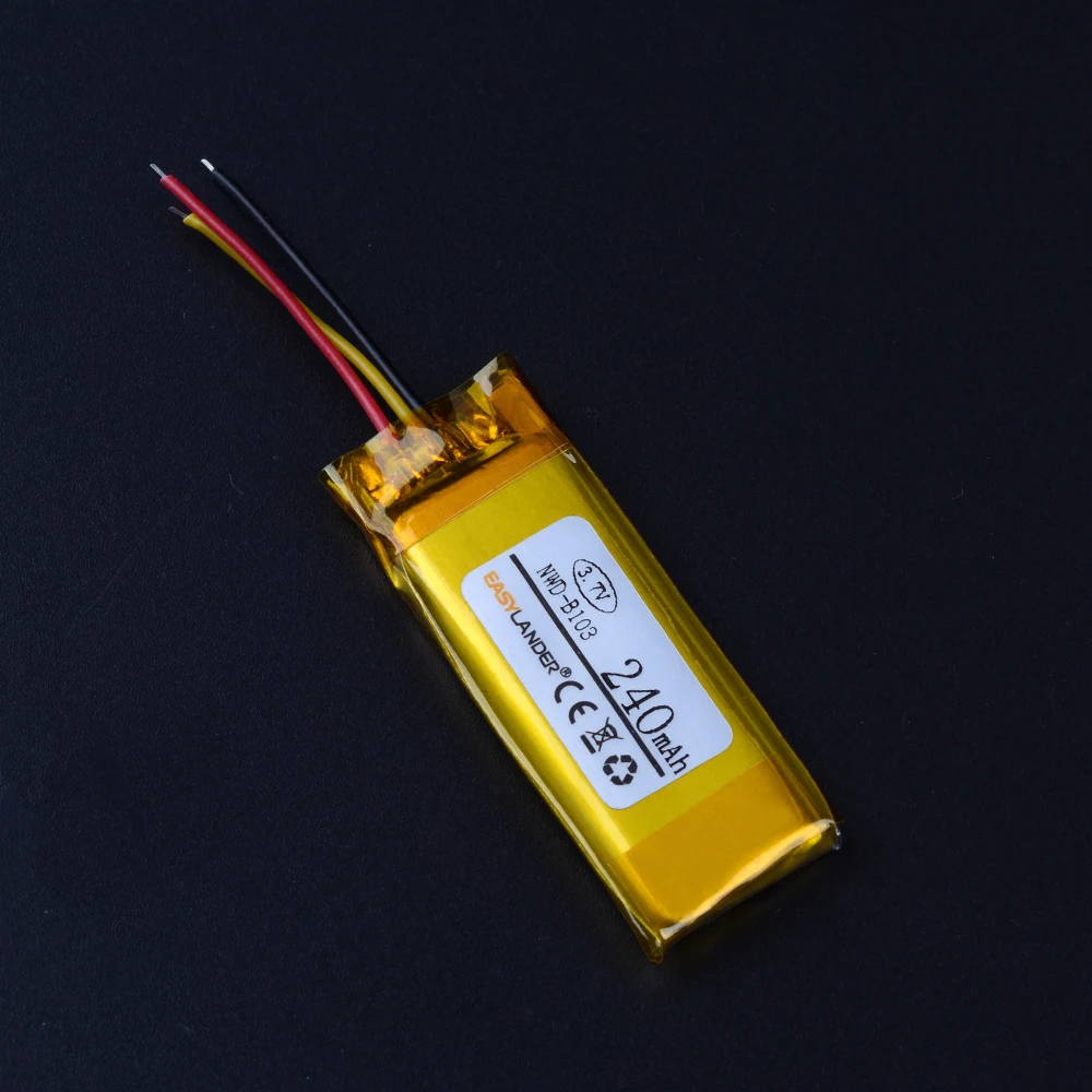 Bateria de Polímero de Lítio-íon de 3.7 v 240mah para Sony Nwd-b103f - Image 4