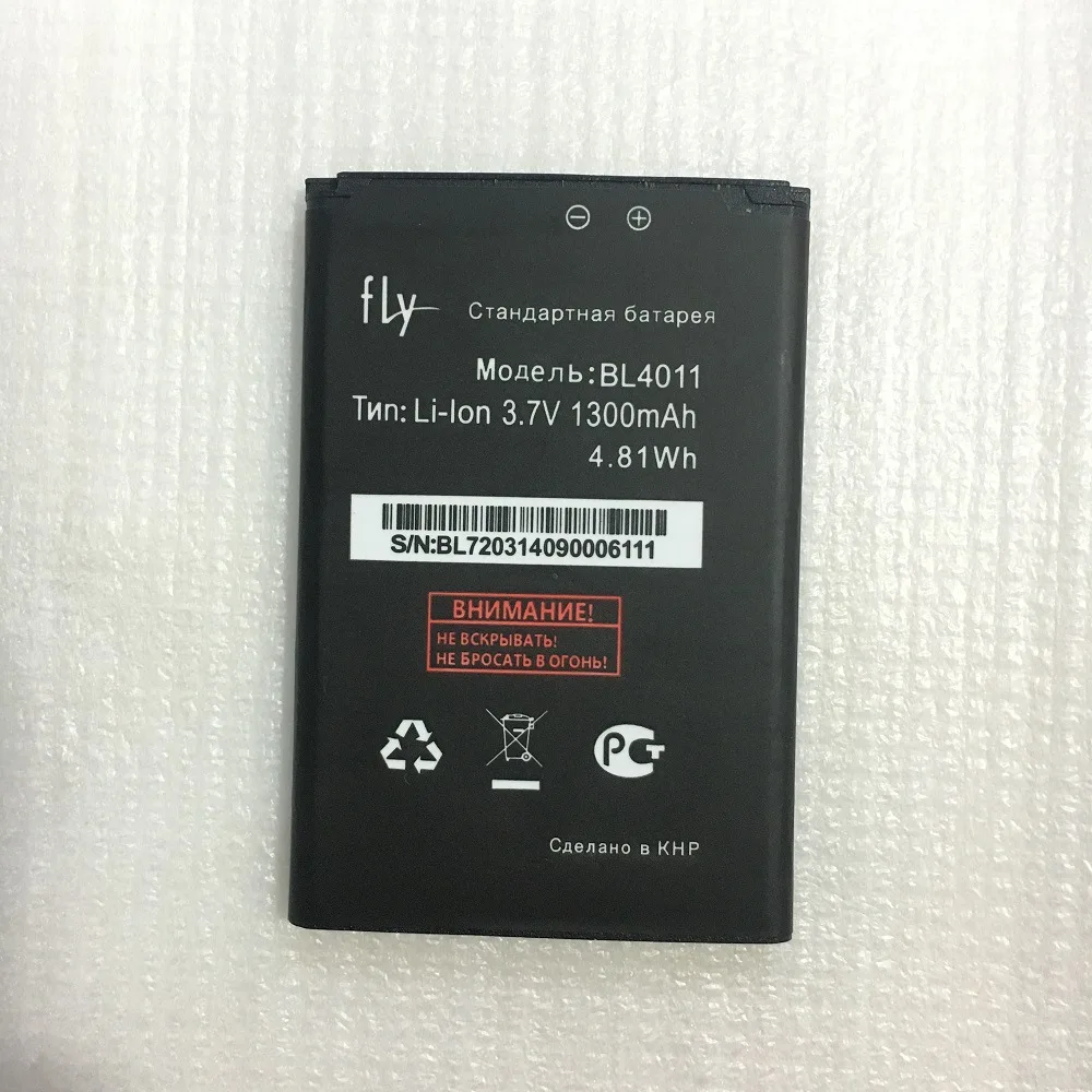 

1300mAh battery for fly IQ235 BL4011 mobile phone Batteries + track code