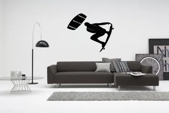 

Kitesurfig wakeboarding windsurfing surfing paragliding Wall Sticker Decal