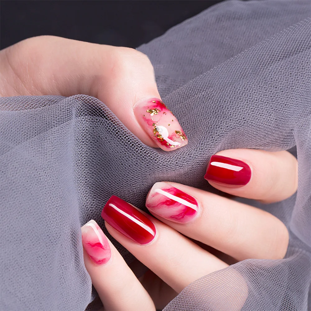 Modelones 10ML Blossom UV Nail Gel Polish DIY Nail Flowers Design UV