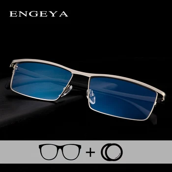 

Alloy Frame Optical Men Prescription Eyewear Business Brand Designer Clear Myopia Computer Spectacles Frame#001