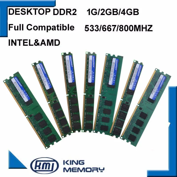 Kembona протестированы longdimm настольных DDR2 2 ГБ Оперативная память pc2-800mhz памяти компьютера 240pin работает для-m-d материнская плата