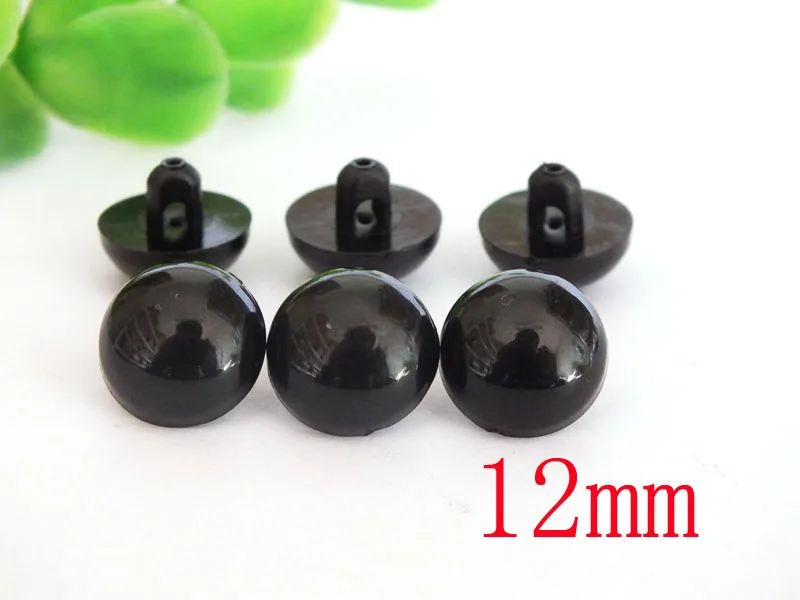 12mm black safety sewing toy eyes  for Clothing ---200pcs(100pairs) 12pcs 35x18mm personalized cotton name labels washable iron on tags sicker custom handmade clothing fabric label sewing logo