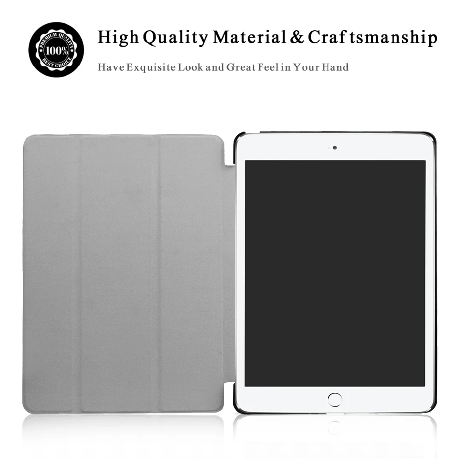 Защита экрана стекло+ чехол для iPad 9,7 Air 1/2/3 PU кожаный смарт-чехол для i Pad mini 1 2 3 4 5/pro 10,5