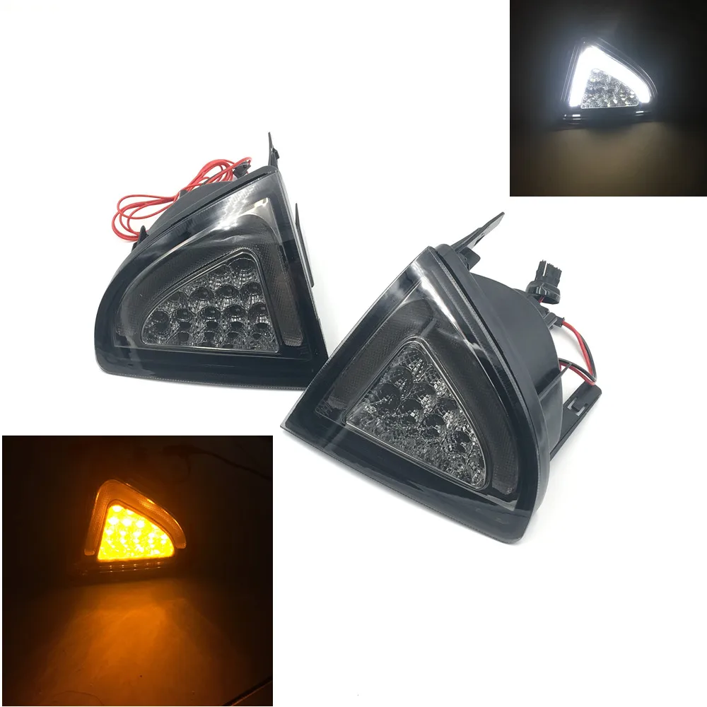 LED DRL Corner Lamp For Toyota Prius C 2012 2014 driving Indicator Turn