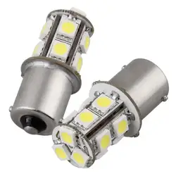 2x1156 BA15S 13 светодиодный 5050 smd-лампы лампы белый 12 V заднего света