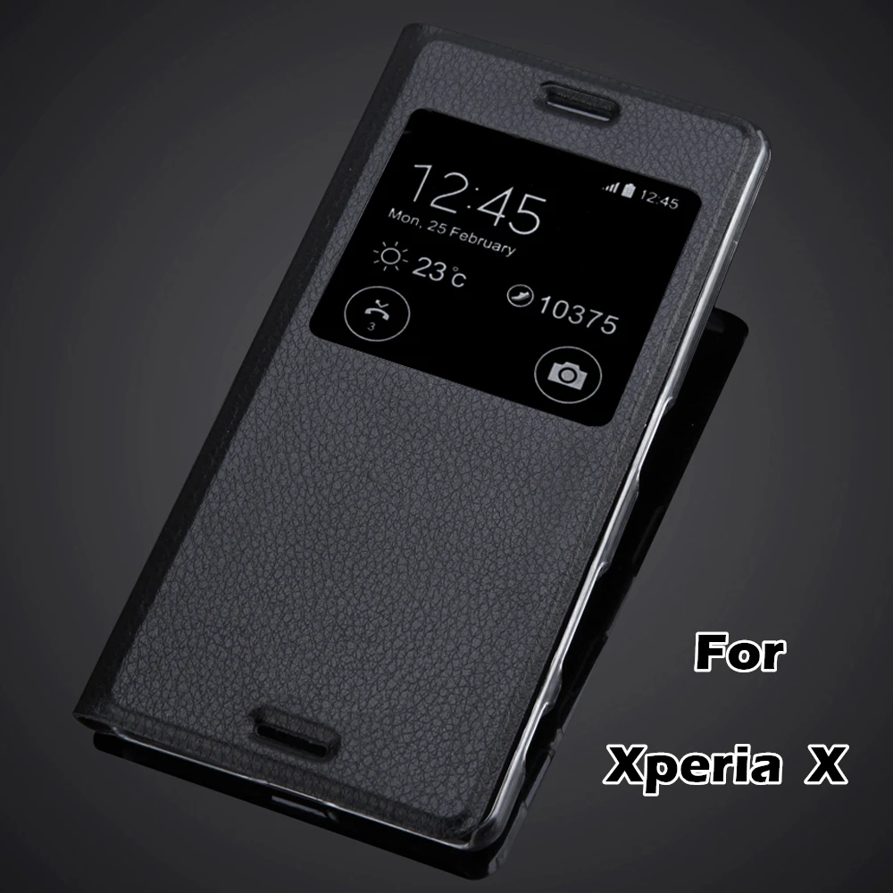 Роскошный модный чехол для телефона X Dua Fundas Sony Xperia F5122 F5121 & с откидной крышкой и