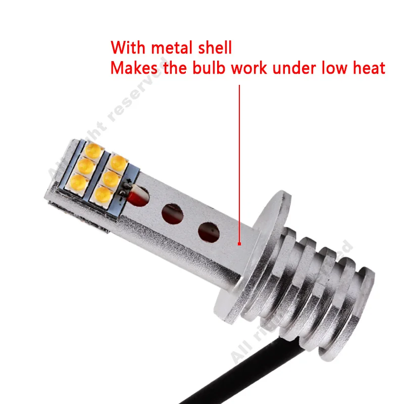 h1 led 6000k