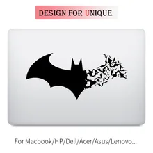 Cracked Batman Symbol Laptop Decal Sticker for Apple Macbook Decal Pro Air Retina 11 12 13 15 inch Vinyl Mac Surface Book Skin