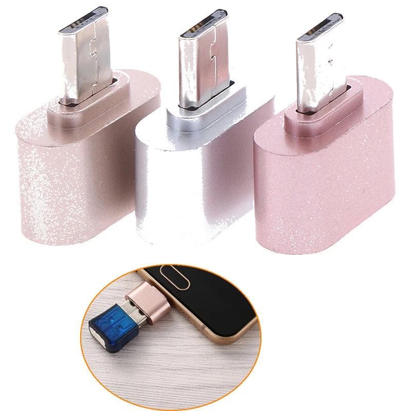 

2.0 Hug Converter Type-C OTG Adapter For Samsung Cable Card Reader Flash Drive OTG Cable Reader For Android Phone Micro USB OTG