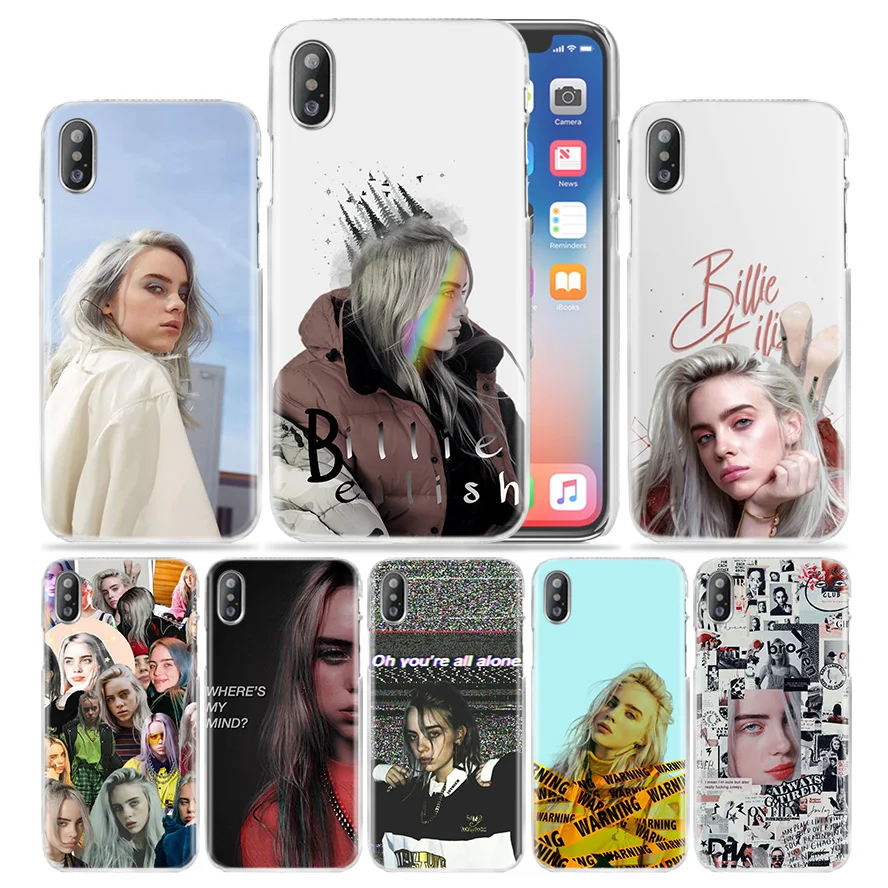 Billie Eilish Music Singer Case for iPhone XS Max XR X 10 ...