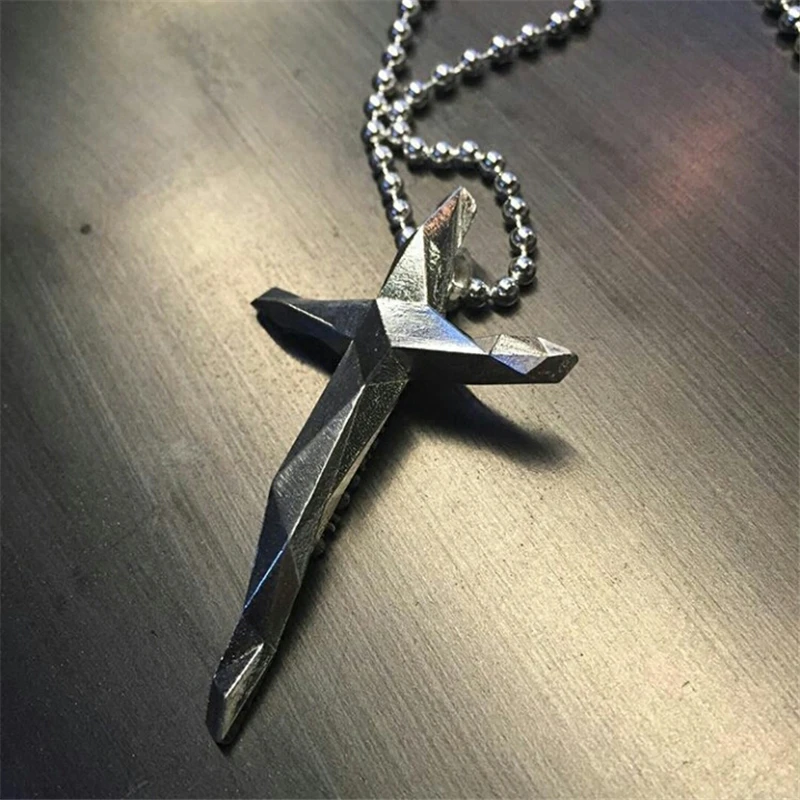 Cross Kalung \u0026 Liontin Pria Lintas 