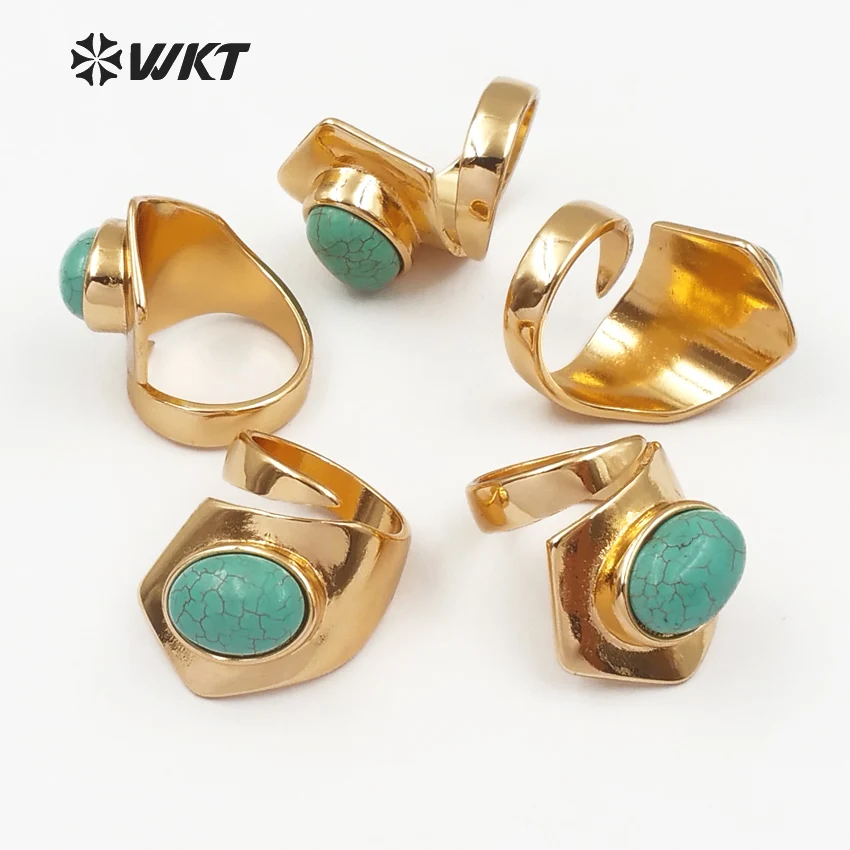 WT R308 WKT 2018 оптовая продажа новый дизайн серия текстур кольца из натурального