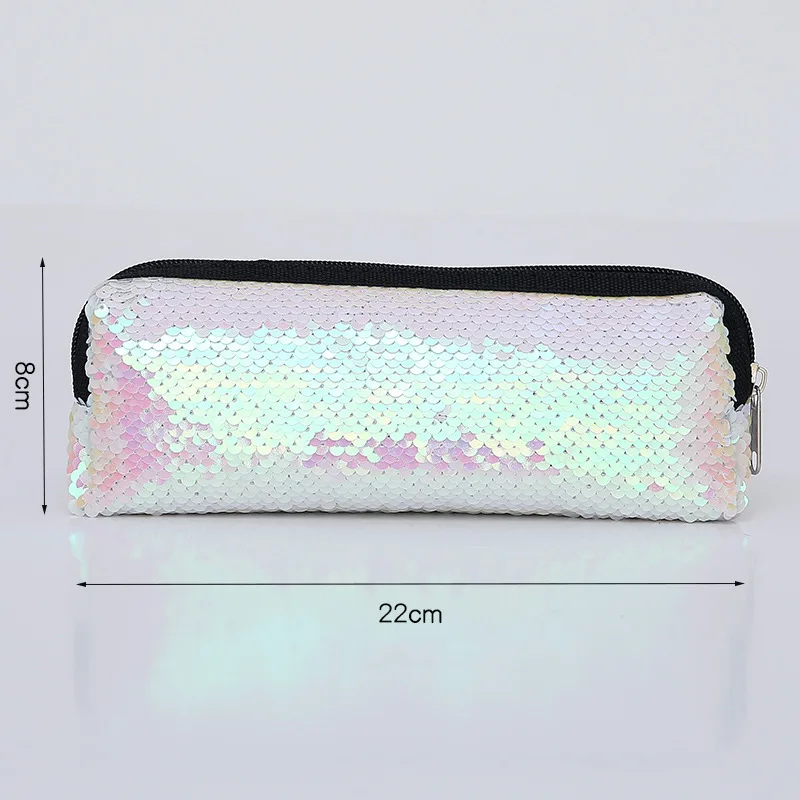 Пенал-карандаш из материала Escolar Sequin Etui Pennen для девочек, пенал Kalem Kutusu Lapiceras Estuche Escolares Kawaii Hairball