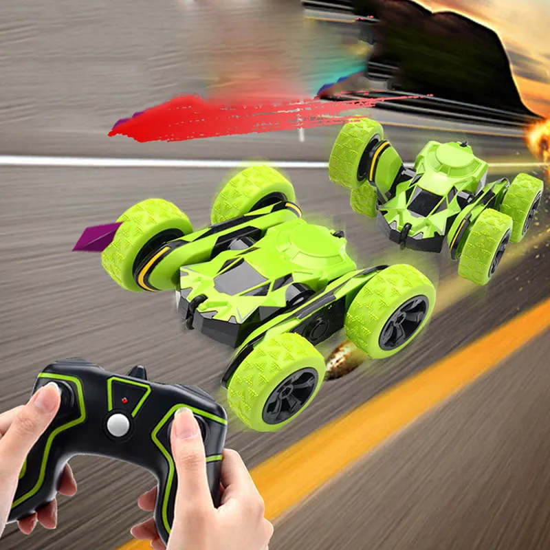 Трюк rc автомобиль 360 градусов Поворот высокая скорость прокатки модель автомобиля внедорожные Автомобили детские подарочные игрушки AN88