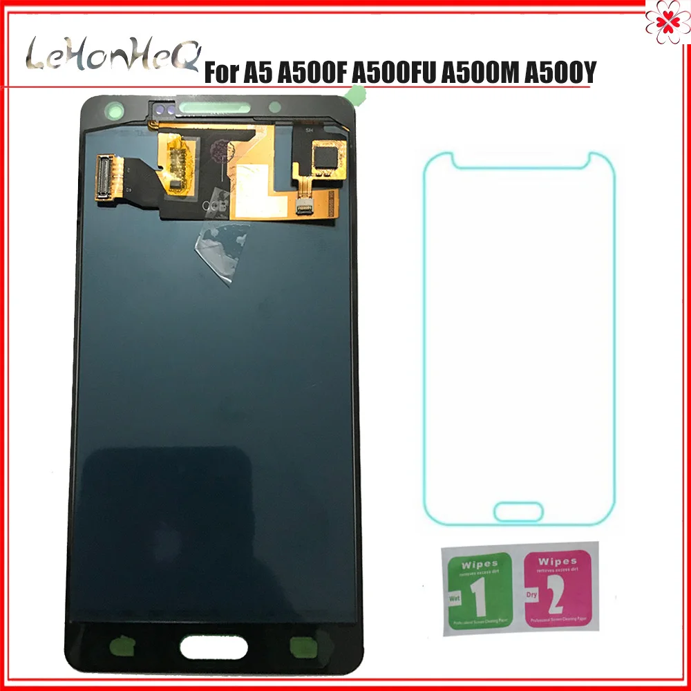 

For Samsung Galaxy A5 A500 A500F A500FU A500M A500Y A500YZ LCD Display Touch Screen Digitizer Assembly For samsung A500 TFT LCD