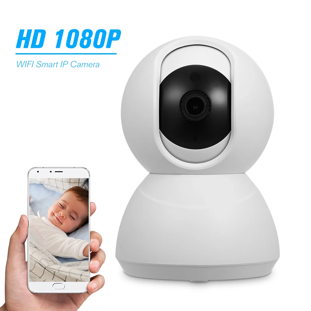 1080P WiFi умная IP камера Радионяня беспроводная с приложением