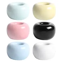 Многофункциональный держатель для зубных щеток, креативный стеллаж для хранения, керамическая подставка для ручек, полка для ванной комнаты, канцелярские принадлежности