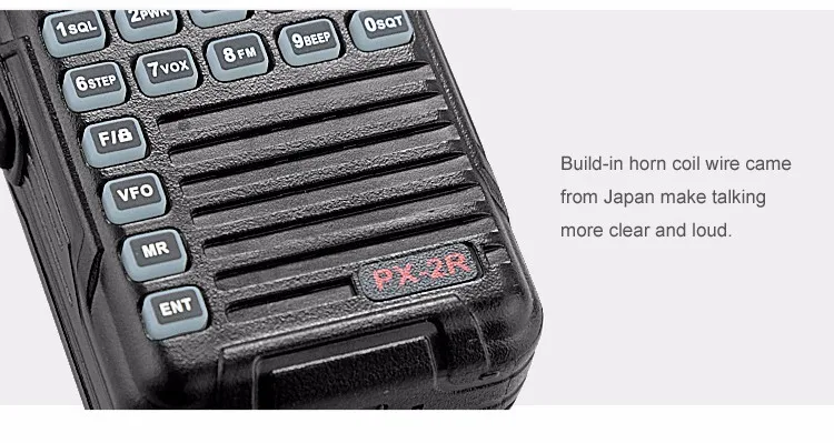  PuXing PX-2R Portable Radio Walkie Talkie 2W 128CH UHF 400-470MHz Two Way Radio Handheld Transceiver Portable Walkie Talkie (9)