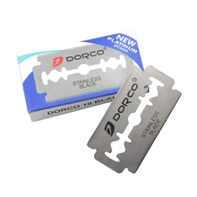 50 шт. бритвенные лезвия брендовые из нержавеющей стали безопасные бритвенные лезвия для бритья лезвия для бритвы для мужчин Lames De Rasoir парикмахерские лезвия