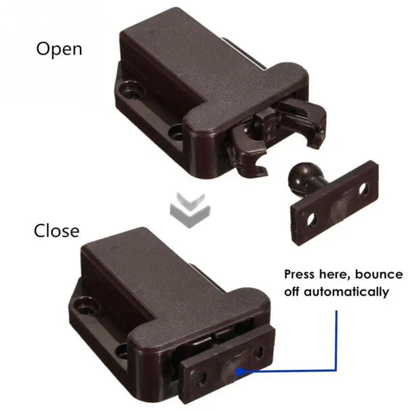 1 шт. пуш-ап, чтобы открыть жуки магнетическая дверь с выдвижными ящиками защелка для шкафа сенсорного защелка шкаф со стеклянными дверями