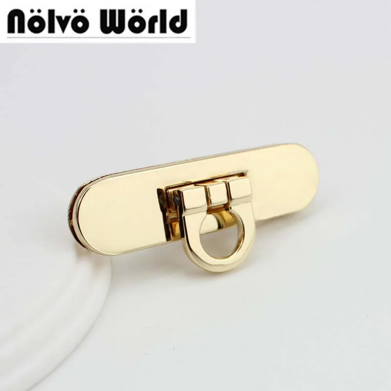 20sets 58*15mm Fashion Cute lock gold color metal lock for bags handbag ...